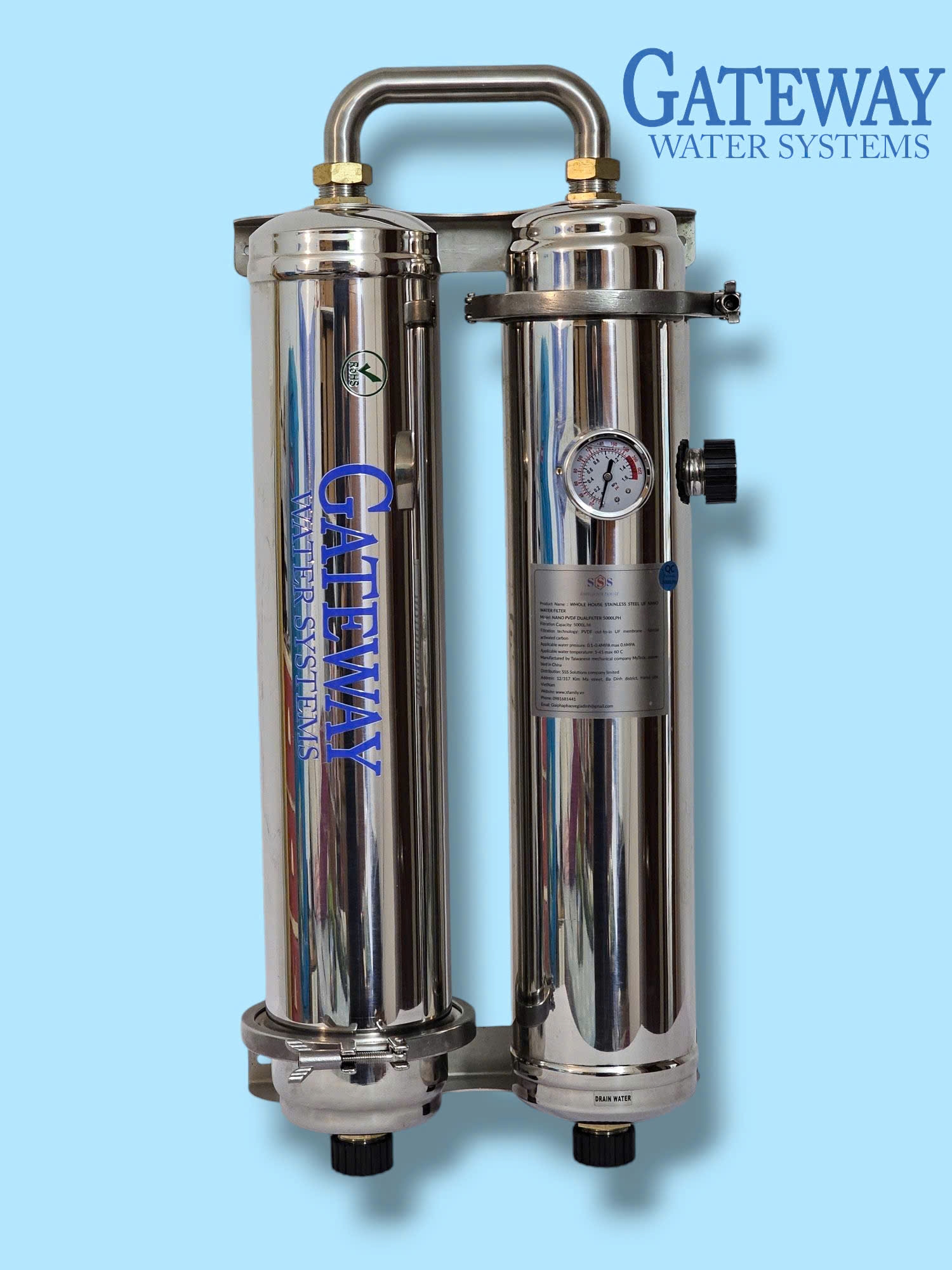 GATEWAY- NANO-PVDF-DUALFILTER 5000
